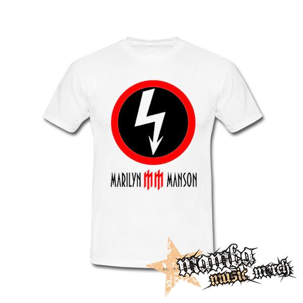 MARILYN MANSON - biele detské tričko