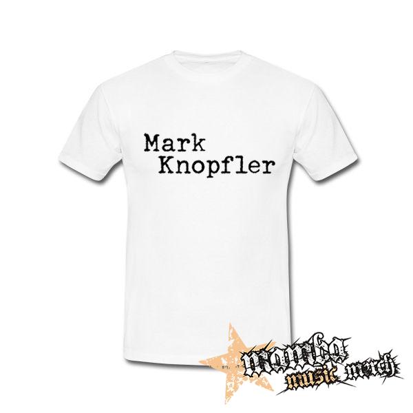 MARK KNOPFLER - Logo - biele detské tričko