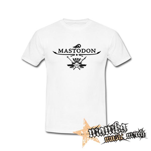 MASTODON - Logo - biele detské tričko