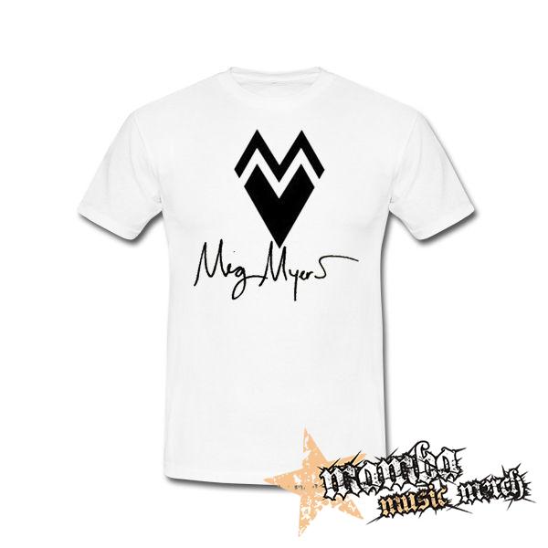 MEG MYERS - Heart And Signature - biele detské tričko