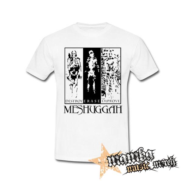 MESHUGGAH - Destroy Erase Improve - biele detské tričko