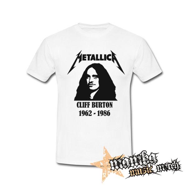 METALLICA - Cliff Burton 1962-1986 - biele detské tričko
