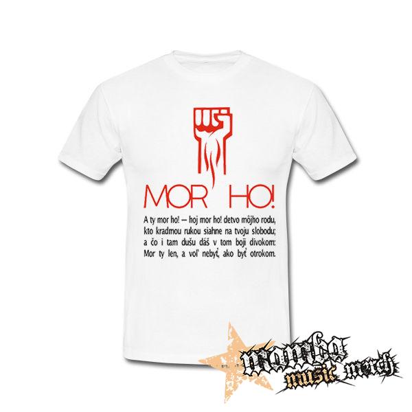 MOR HO - biele detské tričko
