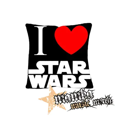 I LOVE STAR WARS - vankúš