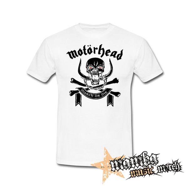 MOTORHEAD - March Or Die White - biele detské tričko