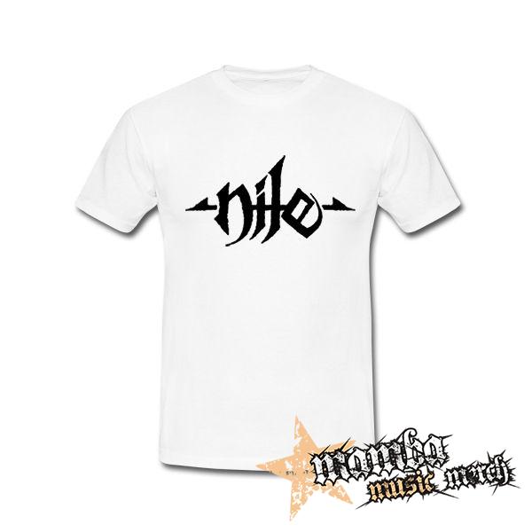 NILE - Logo - biele detské tričko