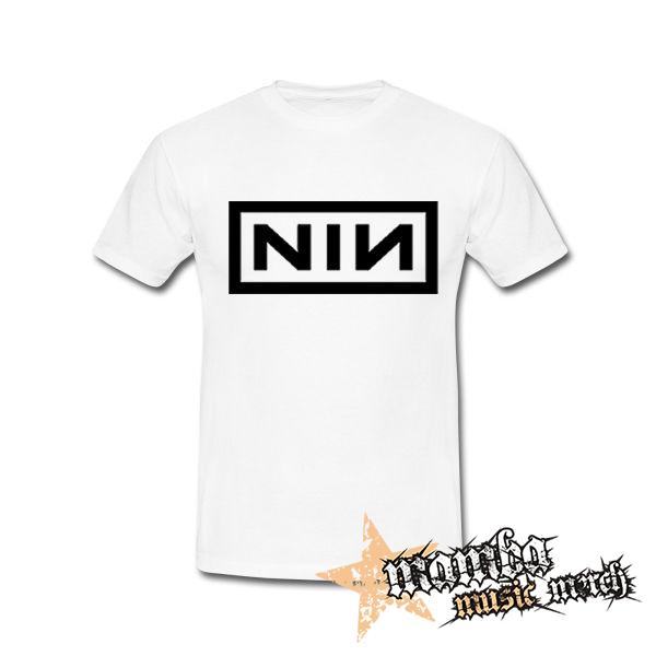 NINE INCH NAILS - Logo Crest - biele detské tričko