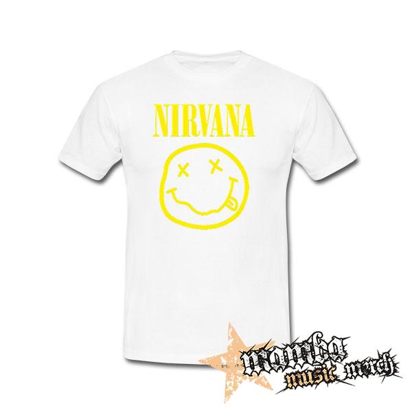 NIRVANA - Big Smile  Motive 2 - biele detské tričko