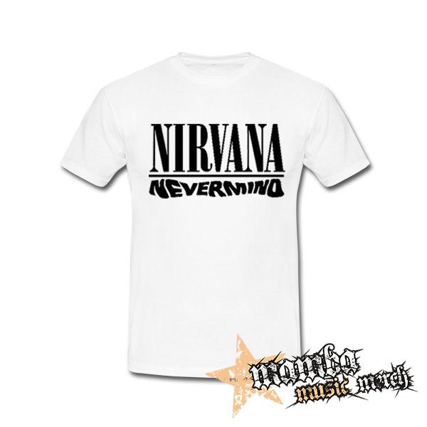NIRVANA - Nevermind - biele detské tričko