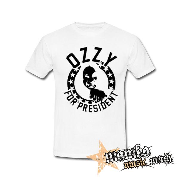 OZZY OSBOURNE - For President - biele detské tričko