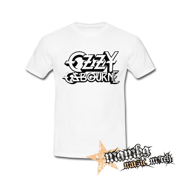 OZZY OSBOURNE - Logo Black - biele detské tričko