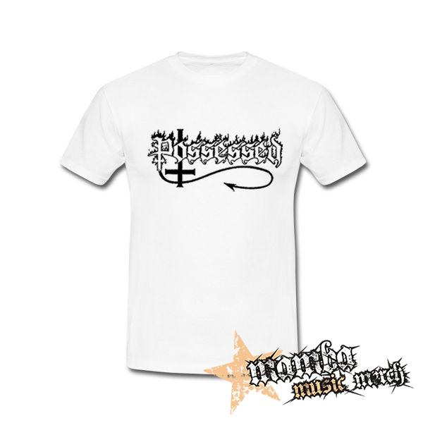 POSSESSED - Logo White - biele detské tričko