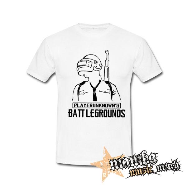 PUBG - Crest - biele detské tričko