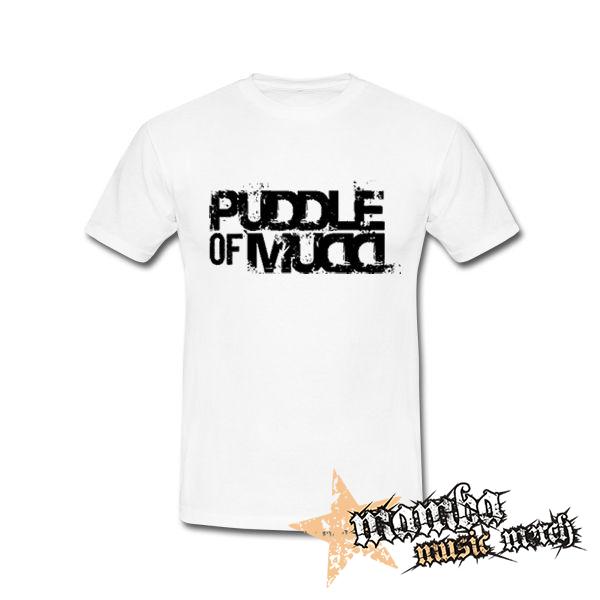 PUDDLE OF MUDD - Logo - biele detské tričko
