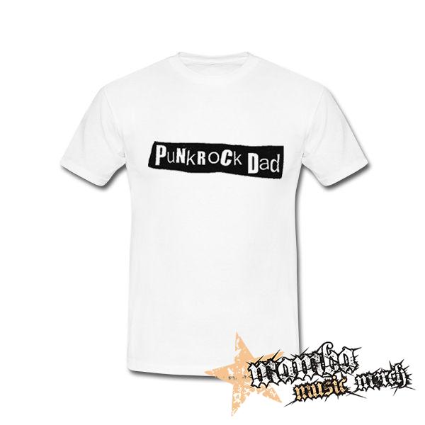PUNKROCK DAD - biele detské tričko