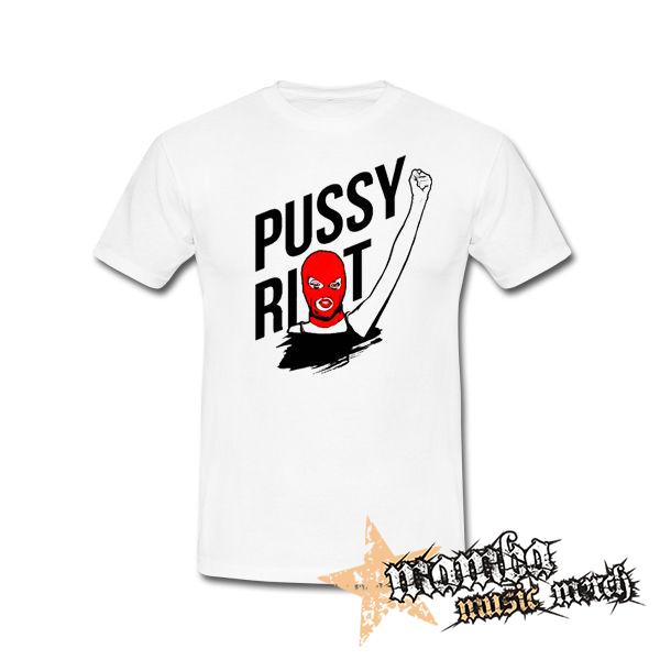 PUSSY RIOT  Motive 2 - biele detské tričko