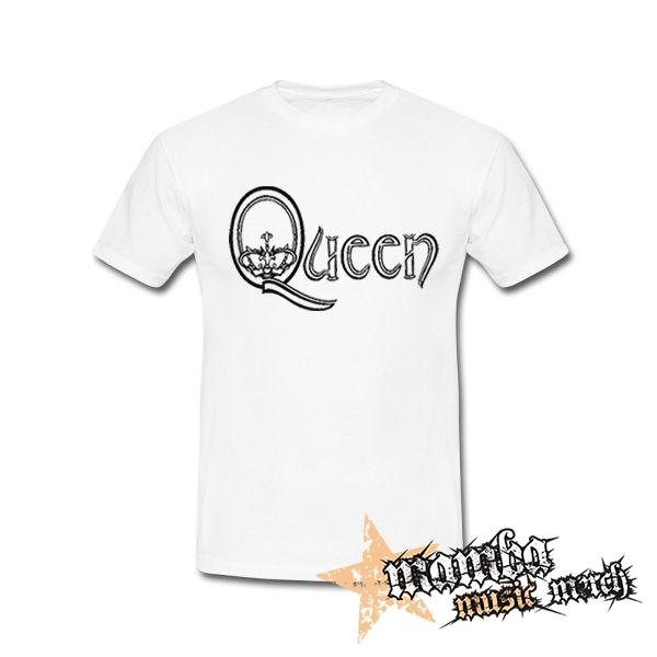 QUEEN - Logo Simple - biele detské tričko