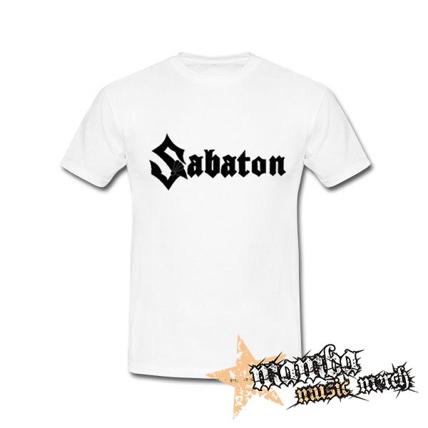 SABATON - Logo - biele detské tričko
