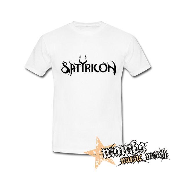 SATYRICON - Logo - biele detské tričko