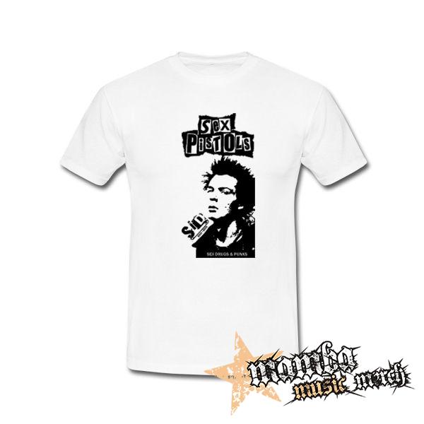 SEX PISTOLS - Sid Vicious - biele detské tričko