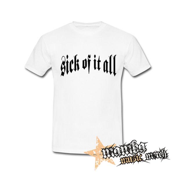 SICK OF IT ALL - Logo - biele detské tričko