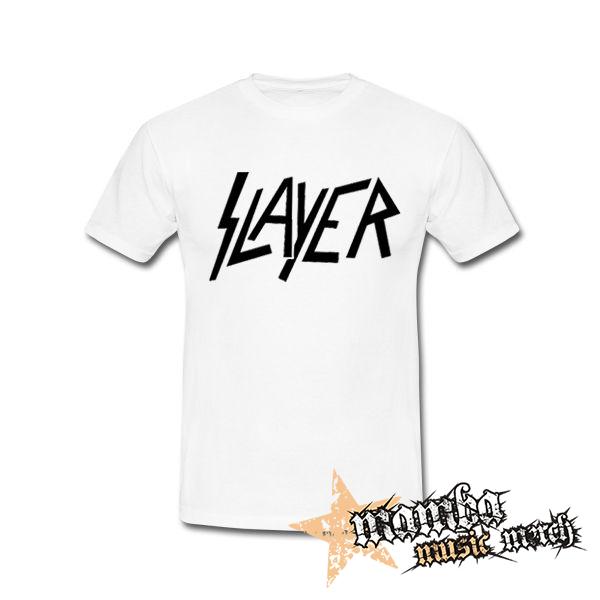 SLAYER - Logo - biele detské tričko