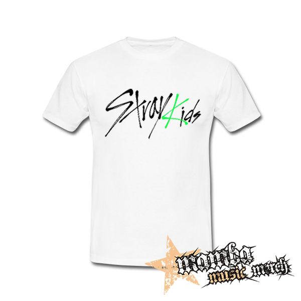 STRAY KIDS - Oddinary Green Logo - biele detské tričko