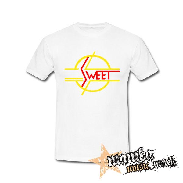 SWEET - Logo Hardrock Legend - biele detské tričko