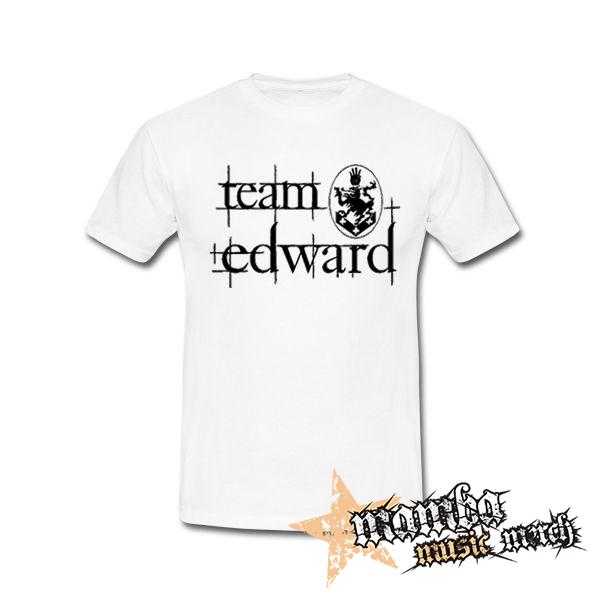 TEAM EDWARD - Twilight Eclipse - biele detské tričko