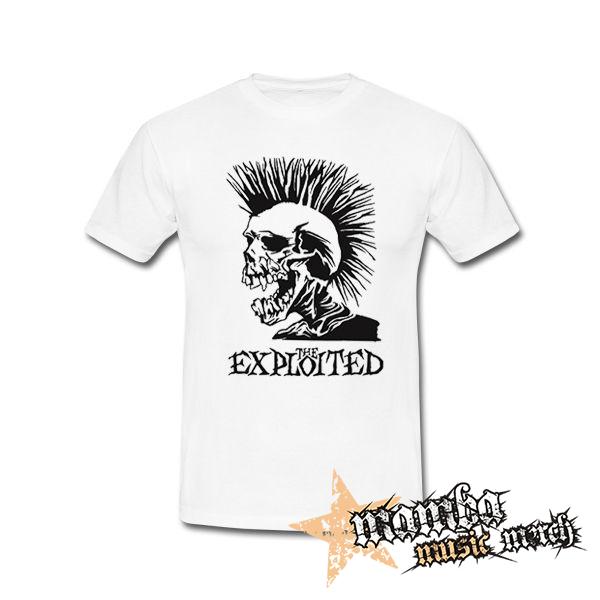 THE EXPLOITED - Skull - biele detské tričko