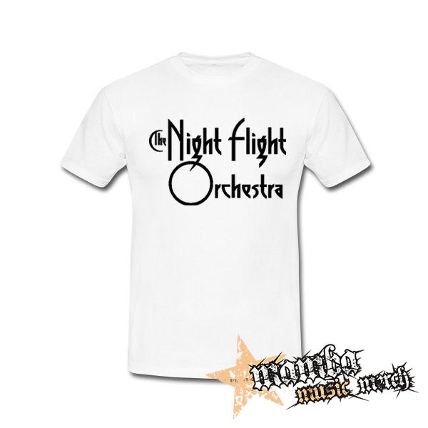 THE NIGHT FLIGHT ORCHESTRA - Logo - biele detské tričko