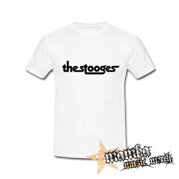 THE STOOGES - Logo - biele detské tričko