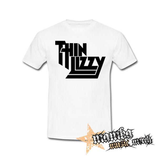 THIN LIZZY - Logo - biele detské tričko