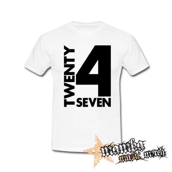 TWENTY FOR SEVEN - Logo - biele detské tričko