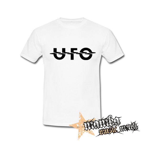 UFO - Logo Hardrock Band - biele detské tričko
