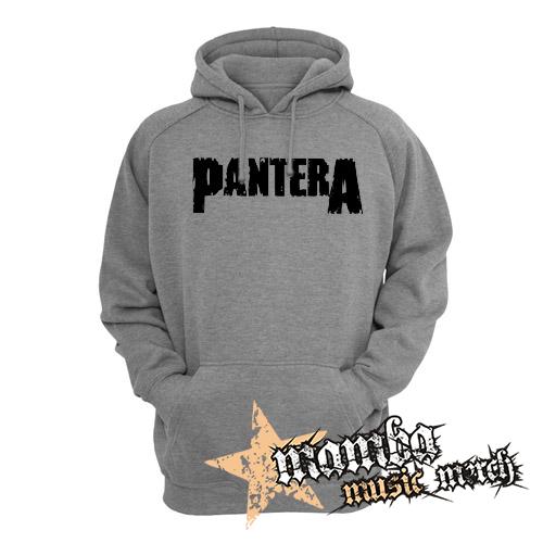 PANTERA - Logo - šedá detská mikina