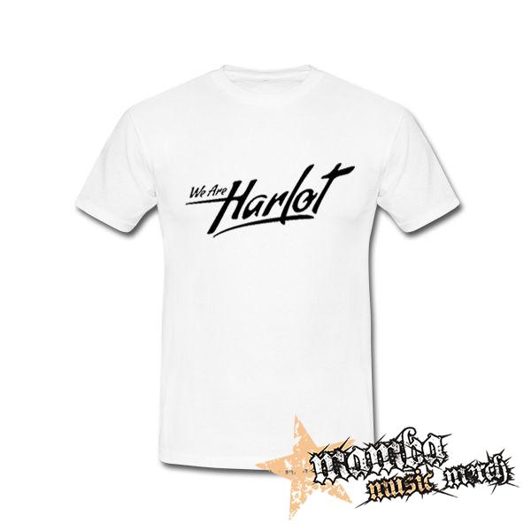 WE ARE HARLOT - Logo - biele detské tričko