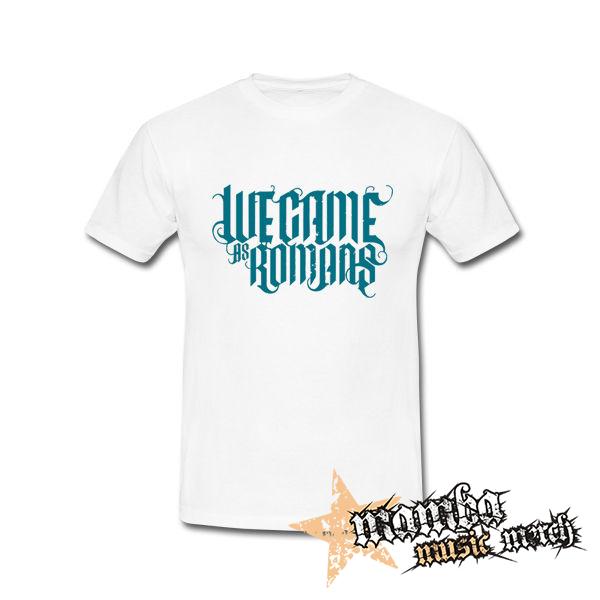 WE CAME AS ROMANS - Cyan Logo - biele detské tričko