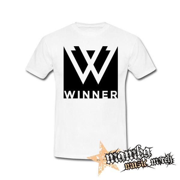 WINNER - Logo K-Pop Band Motive 2 - biele detské tričko