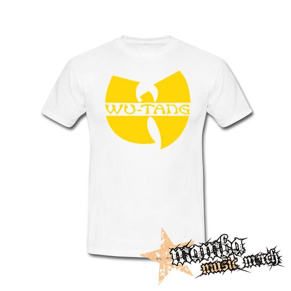 WU TANG CLAN - Yellow Logo - biele detské tričko