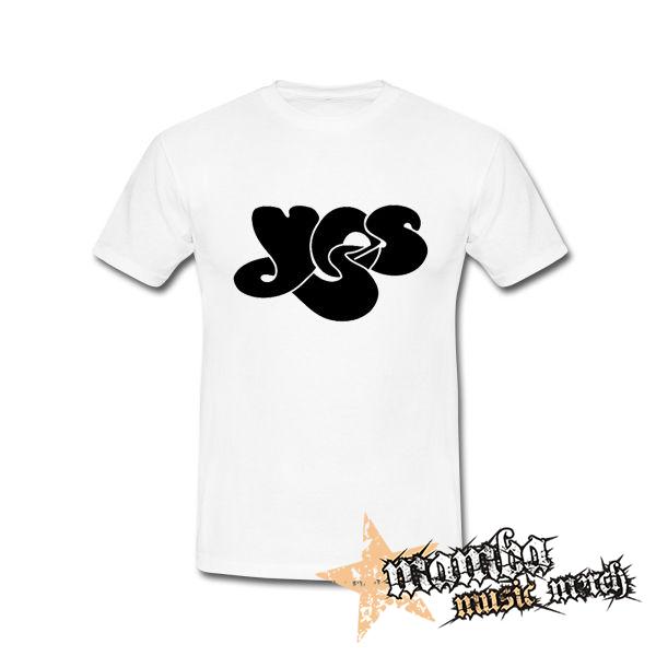 YES - Logo Progressive Rock Band Legend - biele detské tričko
