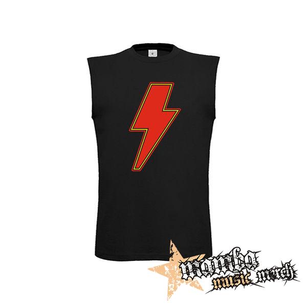 ACDC - Power Up Sign Crest - čierne detské tričko bez rukávov