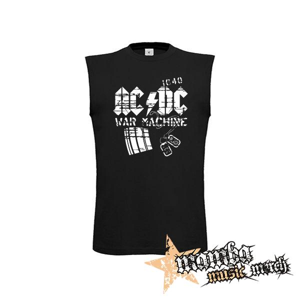 ACDC - War Machine - čierne detské tričko bez rukávov