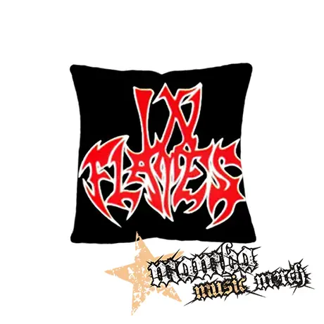 IN FLAMES - Logo Old School - vankúš