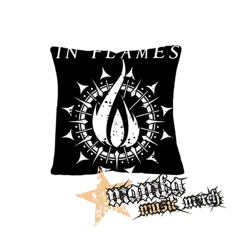 IN FLAMES - Sign - vankúš