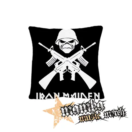 IRON MAIDEN - A Matter Of Life And Death Logo - vankúš