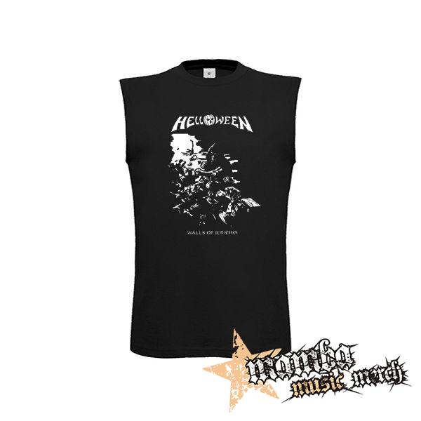 HELLOWEEN - Walls Of Jericho - čierne detské tričko bez rukávov