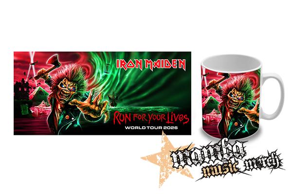 Hrnček IRON MAIDEN - Run For Your Lives World Tour 2026