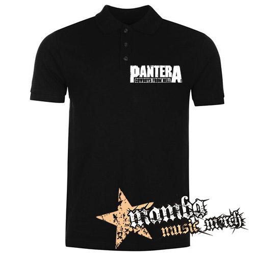 PANTERA - Cowboys From Hell - čierna pánska polokošeľa