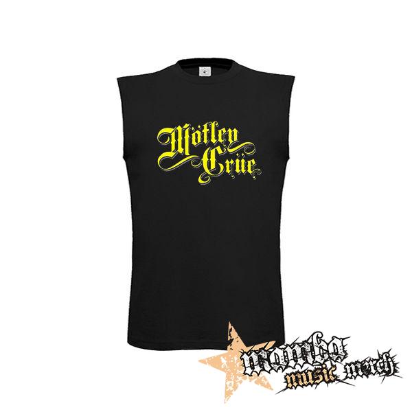 MOTLEY CRUE - Logo - čierne detské tričko bez rukávov